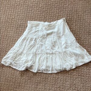 Gap teen like new Elegant White Tiered Skirt